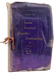 [PSYCHICS]. A Course In Practical Psychic Instruction. Chic...