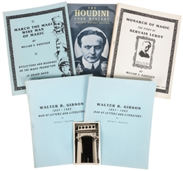 RAUSCHER, William V. Four Self-Published Titles, including:...