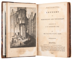 SCOTT, Walter (1771 – 1832). Letters on Demonology and Witc...