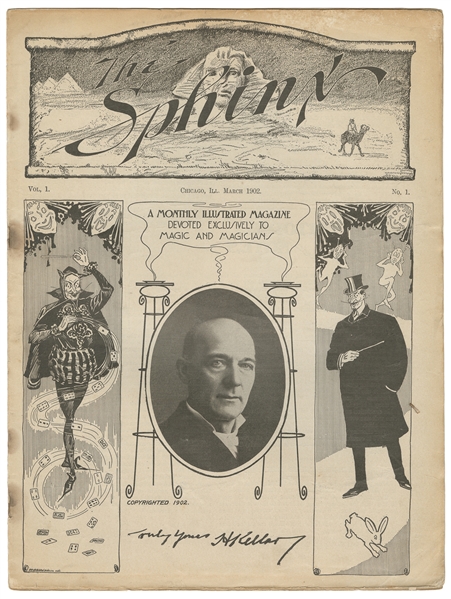 The Sphinx. William Hilliar, et al. Monthly. V1 N1 (Mar. 19...