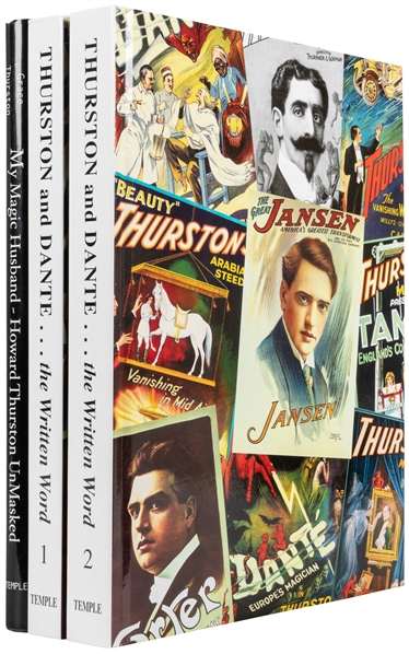 [THURSTON, Howard]. Two Modern Hardcovers About Thurston. I...