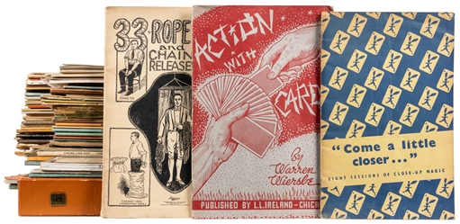 [MAGIC - INSTRUCTIONAL]. Group of Nearly 170 Pamphlets on M...
