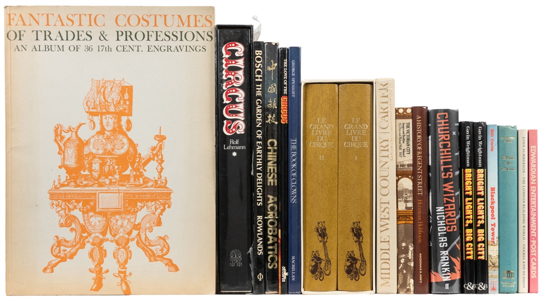 [MAGIC - ALLIED SUBJECTS]. Group of Nearly 60 Books on Topi...