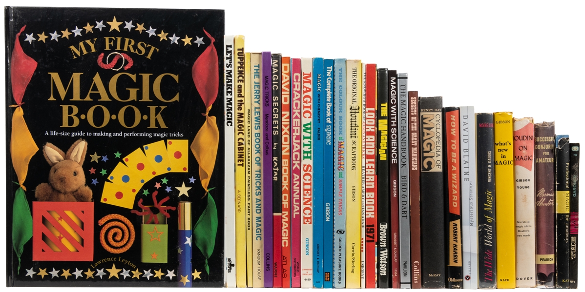 [MAGIC – GENERAL PUBLIC]. Group of Nearly 150 Books or Pamp...