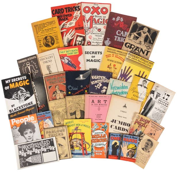 [MAGIC - PAMPHLETS]. Group of Nearly 100 Pamphlets About Ma...