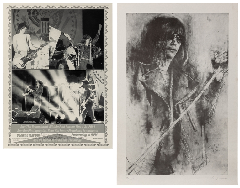 [CBGB & OMFUG CLUB]. [THE RAMONES]. Group of Three Posters....