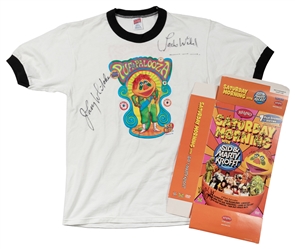 KROFFT, Sid & Marty. Signed H.R. Pufnstuf T-Shirt and DVD B...
