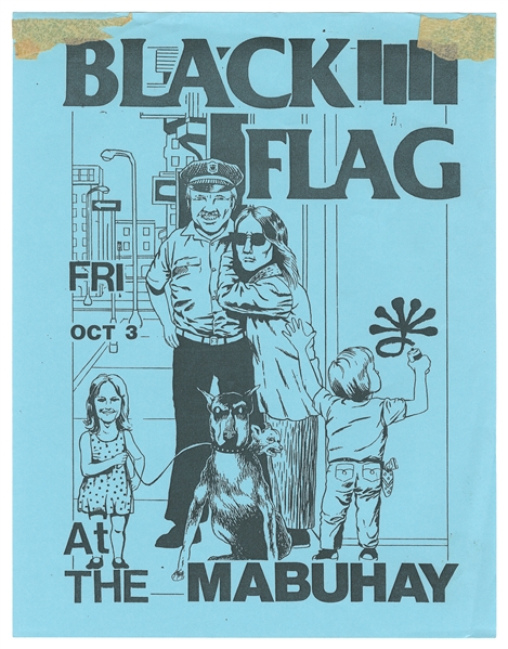 PETTIBON, Raymond (American, b. 1957). Black Flag at The Ma...