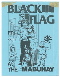 PETTIBON, Raymond (American, b. 1957). Black Flag at The Ma...