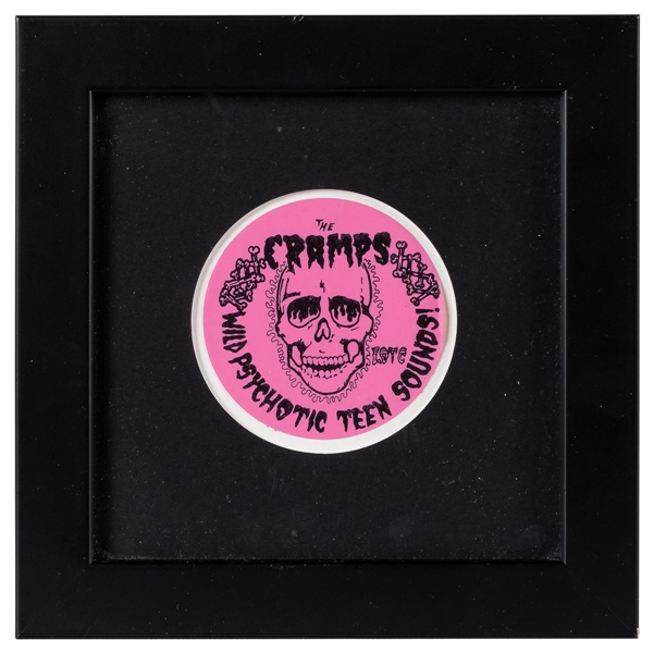 The Cramps / Wild Psychotic Teen Sounds. Circa 1980s. Scarc...