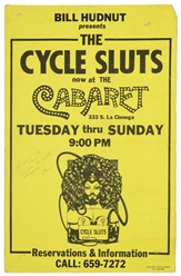 Bill Hudnut Presents… The Cycle Sluts at Cabaret. Los Angel...