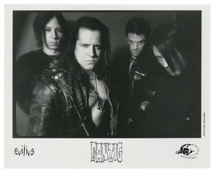 [GLENN DANZIG]. Tourbook, Flyers, and Ephemera. Circa 1990s...