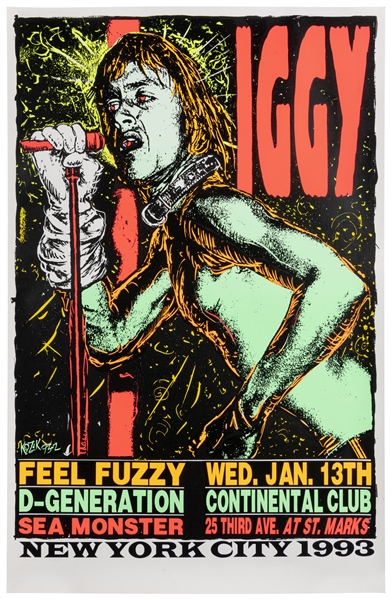 KOZIK, Frank (1962–2023). Iggy Pop, D- Generation. Continen...