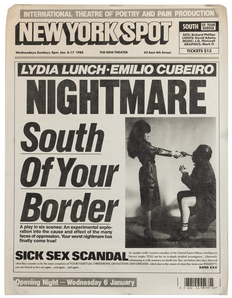 Lydia Lunch and Emilio Cubeiro / Nightmare South of Your Bo...