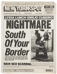 Lydia Lunch and Emilio Cubeiro / Nightmare South of Your Bo...