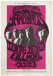 Bill Graham Presents One Sunday Afternoon. Yardbirds, and C...