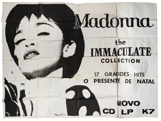 Madonna / The Immaculate Collection. Circa 1990. Very large...