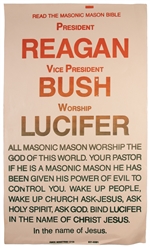 President Reagan and Vice President Bush Worship Lucifer. A...