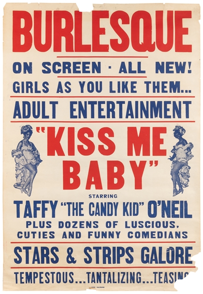 [AFRICAN AMERICANA]. Burlesque / “Kiss Me Baby". Baltimore:...