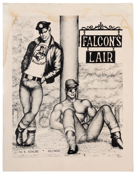 TOM OF FINLAND (Touko Valio Laaksonen, 1920–1991). Falcons...