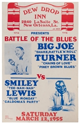 [WINDOW CARD]. Battle of the Blues. Big Joe Turner vs Smile...