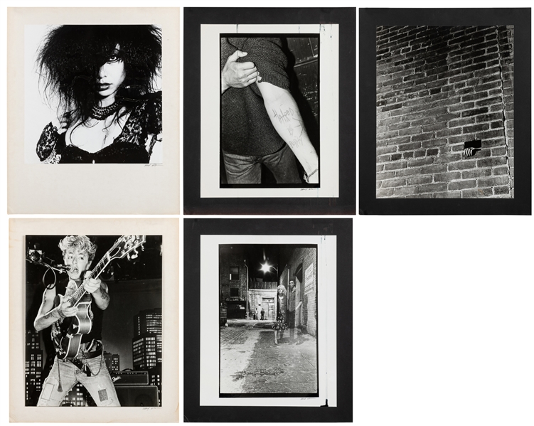 COLVER, Edward (American, b. 1949). Five Photographs. 1980s...