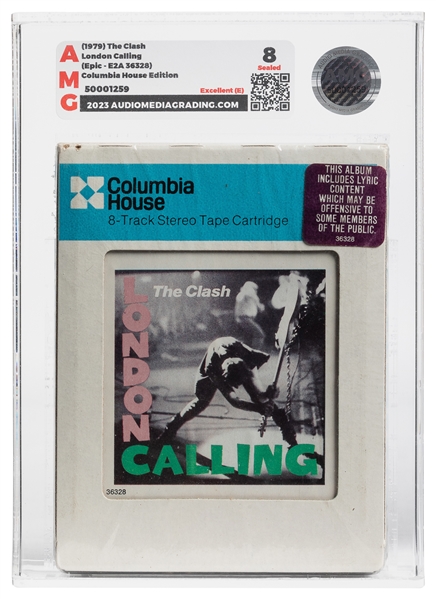 [8-TRACK]. THE CLASH. London Calling. Epic/Columbia House, ...