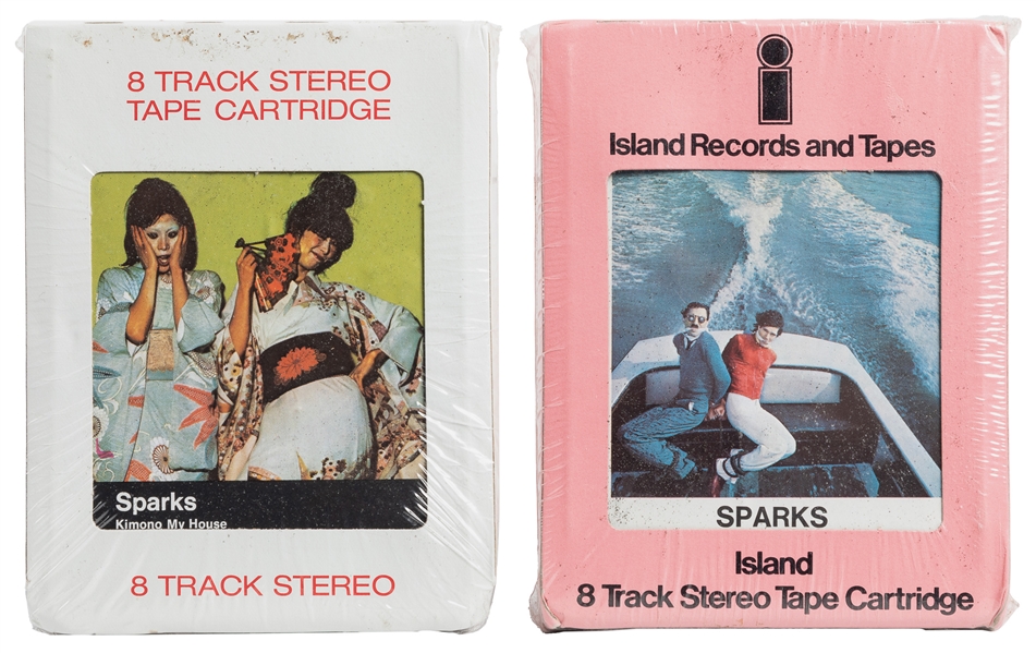 [8-TRACKS]. SPARKS. Two 8-Tracks / Kimono My House [and] Pr...