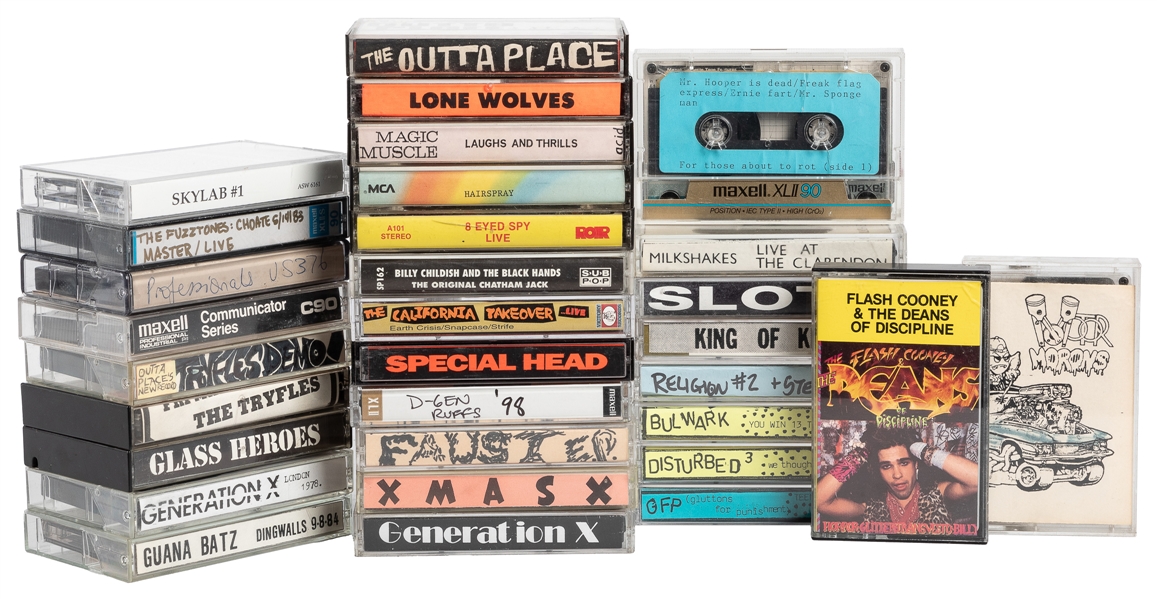 [CASSETTE TAPES]. Howie Pyros Collection of 31 Compilation...