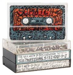 [CASSETTE TAPES]. SCRATCH / Four Mixtapes. New York, ca. 19...