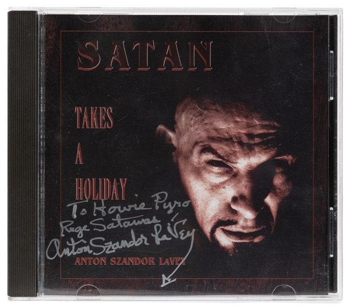 [CD]. LAVEY, Anton Szandor (1930–1997). Satan Takes a Holid...