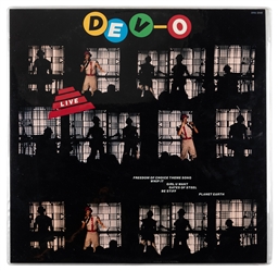 [VINYL RECORDS]. DEVO. Group of Eight LPs. Including: Q: Ar...