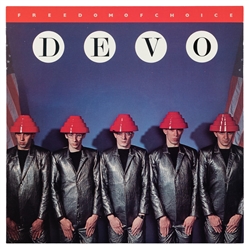 [VINYL RECORDS]. DEVO. Group of Eight LPs. Including: Q: Ar...