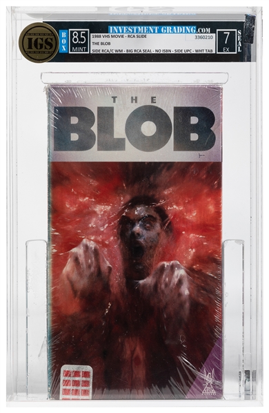 [VHS]. The Blob (1988). SEALED. RCA/Columbia Pictures Home ...