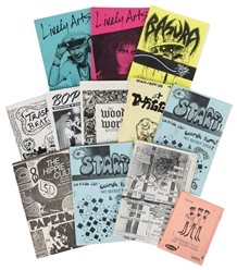 [ZINES]. Group of 12 Assorted Punk Zines. 1980s–90s. Group ...