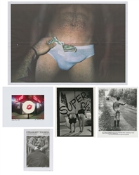 Small Lot of Gay Ephemera. Circa 1990s-2000s. Includes: Str...