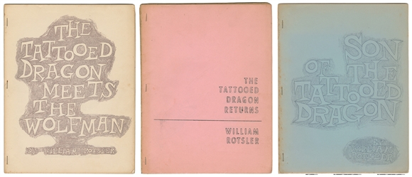 ROTSLER, William (American, 1926–1997). Three Books from th...