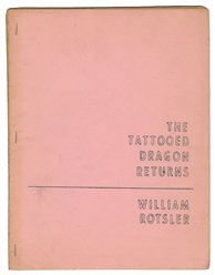 ROTSLER, William (American, 1926–1997). Three Books from th...