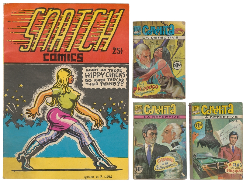 [COMIX]. Group of 3 Mexican BDSM Underground Comix Issues, ...