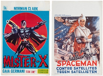 [MOVIE POSTER]. Two Posters. Spaceman [and] Mister X. Stell...