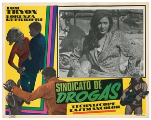 [LOBBY CARDS]. Group of 32 Color Mexican Lobby Cards with S...