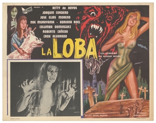 [LOBBY CARDS]. Group of Nearly 36 Uncommon Exploitation Lob...