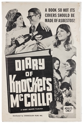 Group of 13 Sexploitation Movie Posters. [V.p., ca. 1960s]....