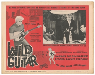 [LOBBY CARDS]. Group of Nearly 25 Rock and R & B Exploitati...