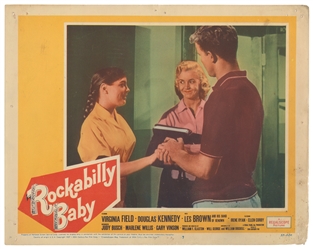 [LOBBY CARDS]. Group of Nearly 25 Rock and R & B Exploitati...