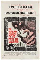 [MOVIE POSTER]. Seven B-Horror Film Posters. 1970s. Group o...