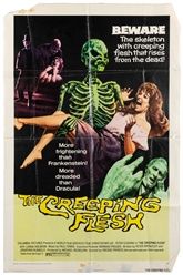 [MOVIE POSTER]. Seven B-Horror Film Posters. 1970s. Group o...