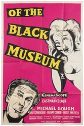 [MOVIE POSTER]. Horrors of the Black Museum. Circa 1959. Si...
