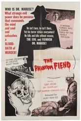 [MOVIE POSTER]. Five B-Horror Film Posters. 1962–1972. Grou...