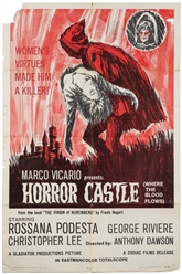 [MOVIE POSTER]. Five B-Horror Film Posters. 1962–1972. Grou...